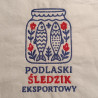 Fartuch bawełniany "Podlaski śledzik eksportowy"