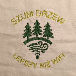 Torba bawełniana "Szum drzew lepszy niż wifi"