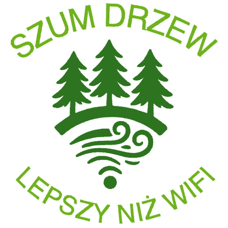 Torba bawełniana "Szum drzew lepszy niż wifi"