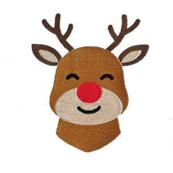 Torba bawełniana "Wesoły Świąteczny Renifer"