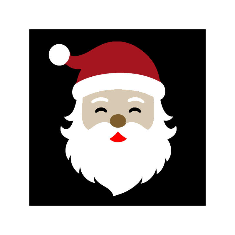 Torba bawełniana "Świąteczny Mikołaj"