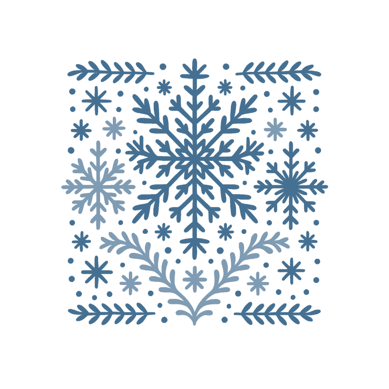 Torba bawełniana "Śnieżna Symfonia"